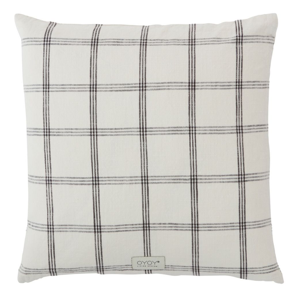 Oyoy - Coussin Kyoto en coton organique - Blanc