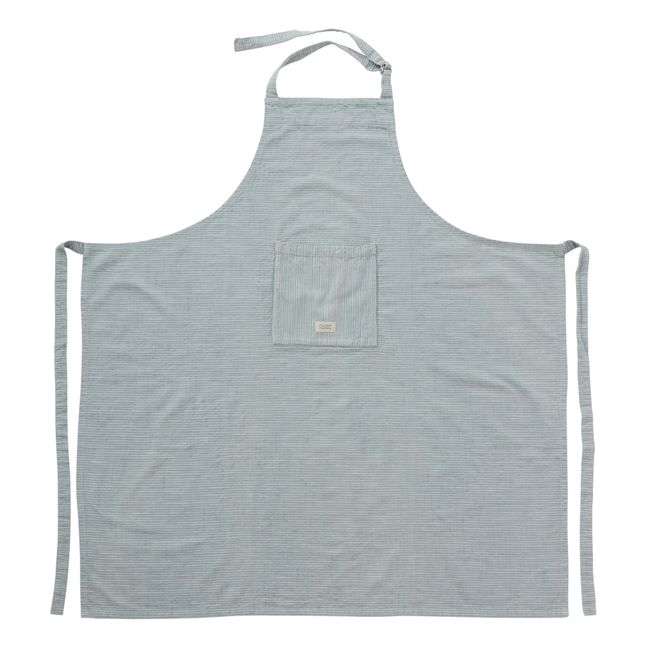 Gobi Organic Cotton Apron | White