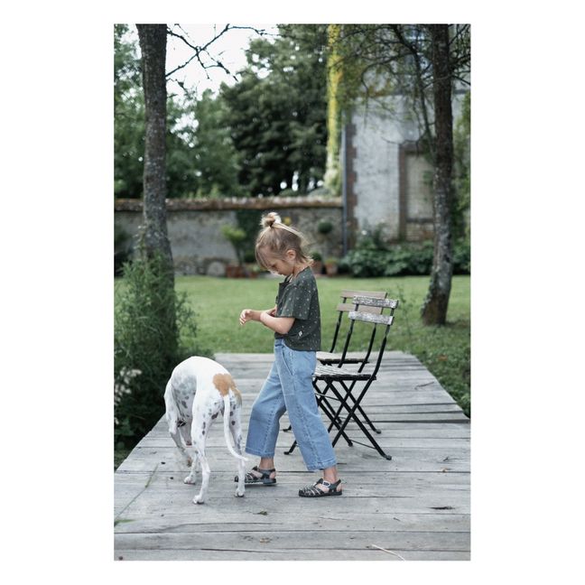 Hose Bio-Baumwolle Pomelos | Blau