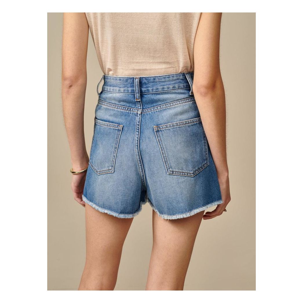 Shorts in Jeans Party - Collezione Donna - Blu Bellerose Moda Adulto