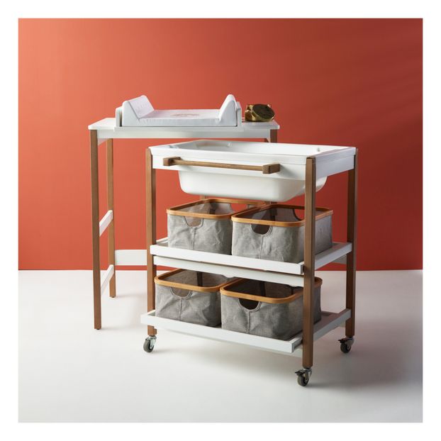 Panier de Meuble de Bain Smart - Grey Natural (Quax) - Couverture