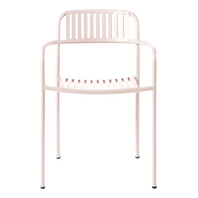 Patio Stainless Steel Outdoor Chair  | Powder pink