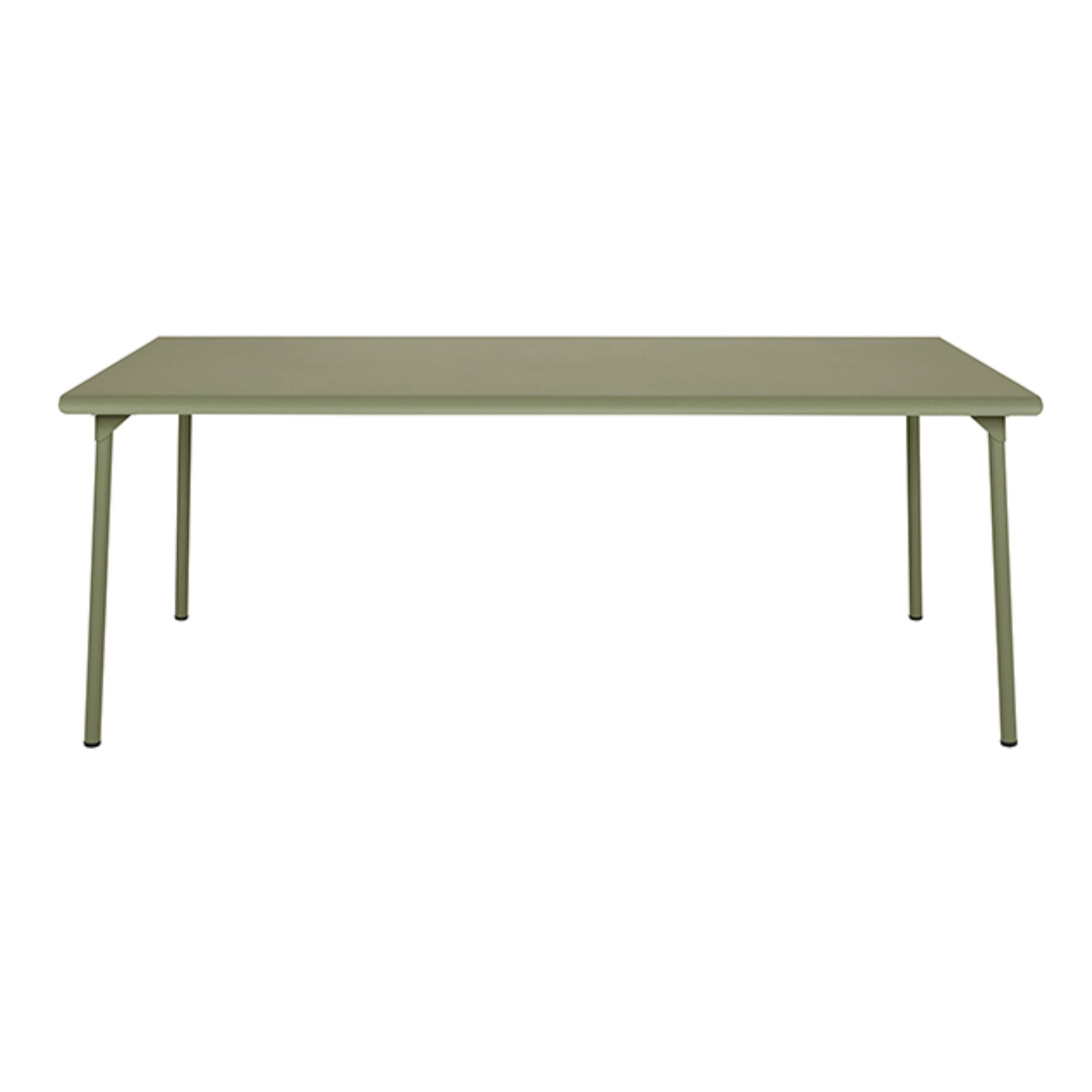 Tolix - Table outdoor Patio en inox - 200x100 cm - Olive