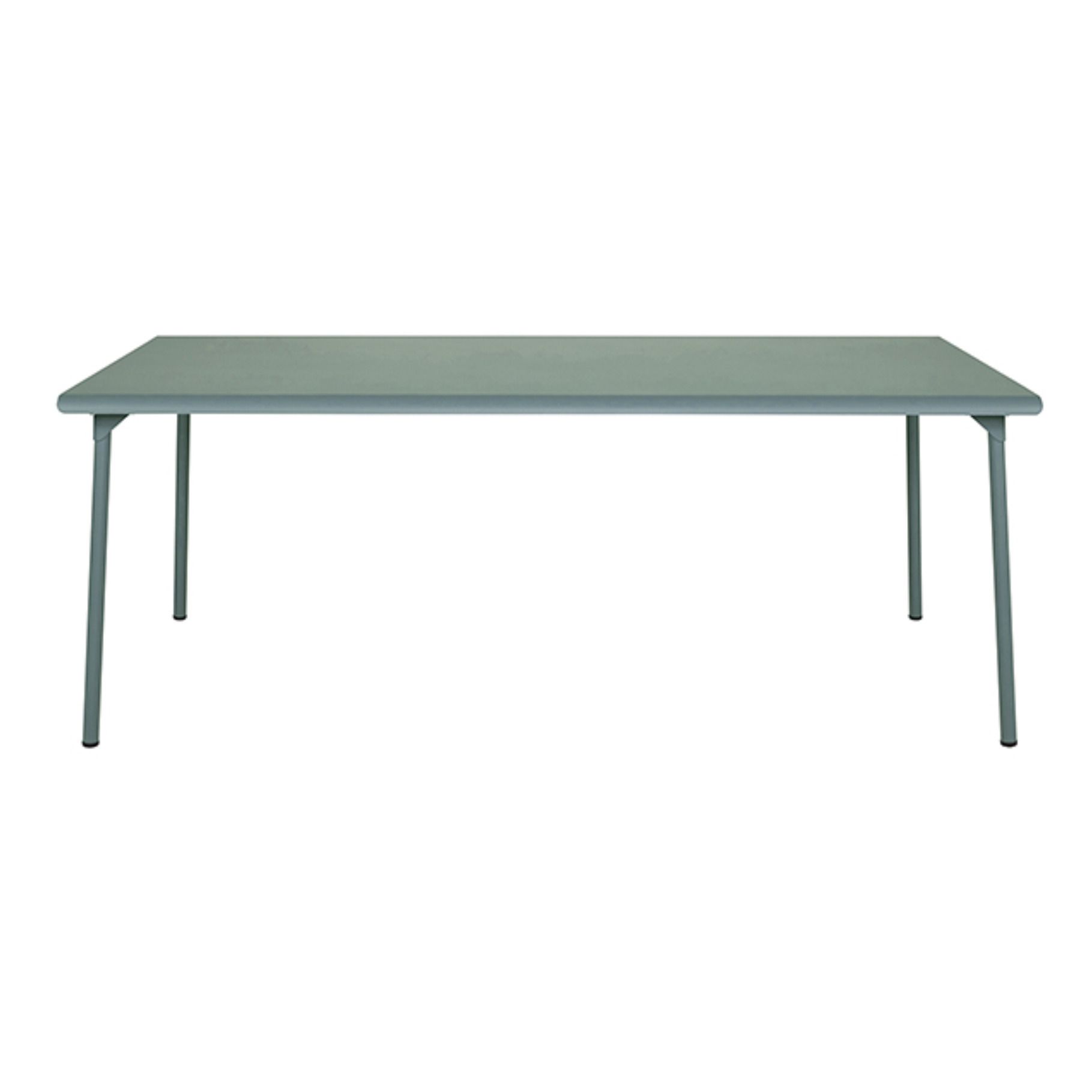 Tolix - Table outdoor Patio en inox - 200x100 cm - Vert Lichen