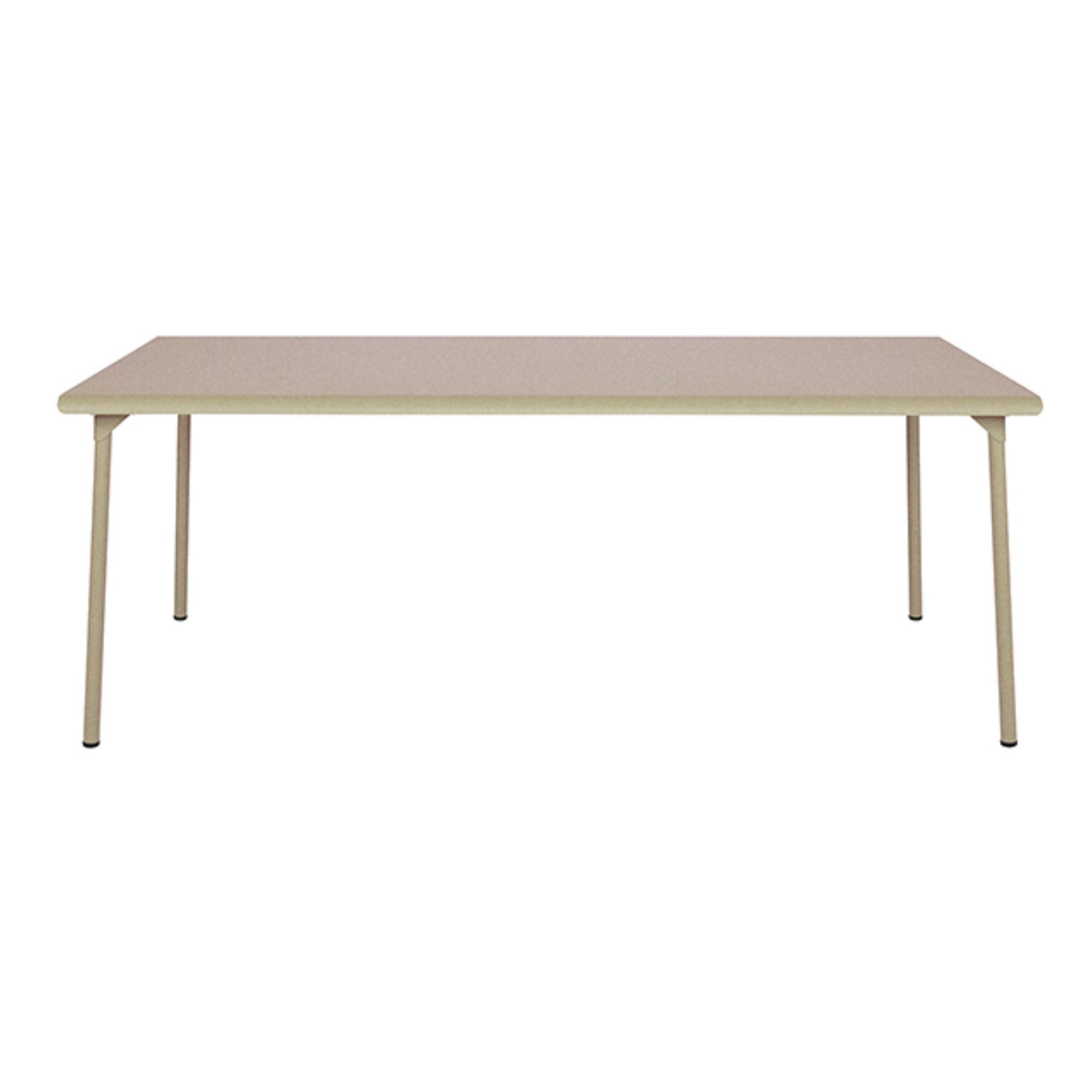 Tolix - Table outdoor Patio en inox - 200x100 cm - Sable