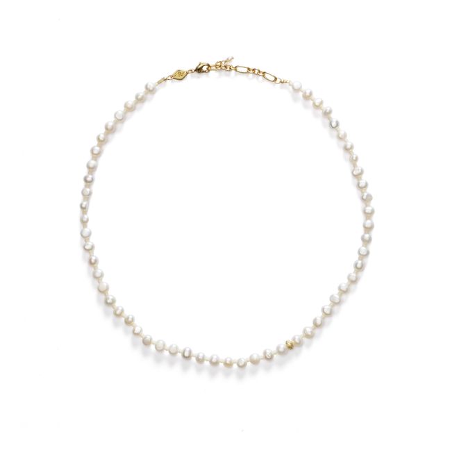 Pequeño Collar Stellar Pearly | Dorado