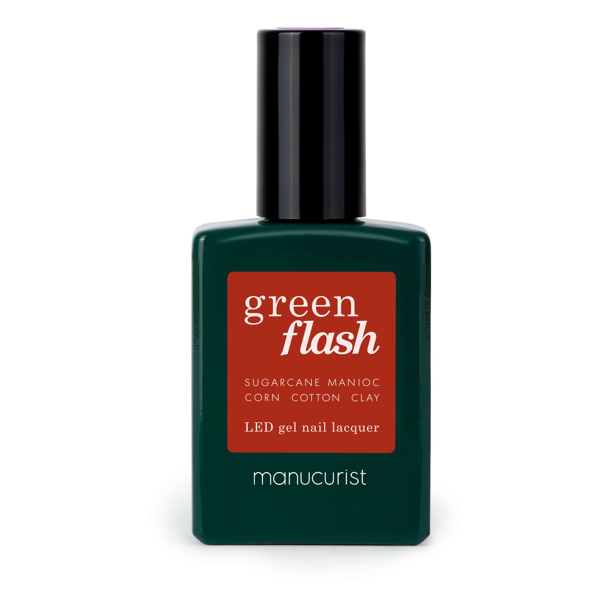 Manucurist - Vernis à ongles semi-permanent Green Flash - 15 ml - Indian summer