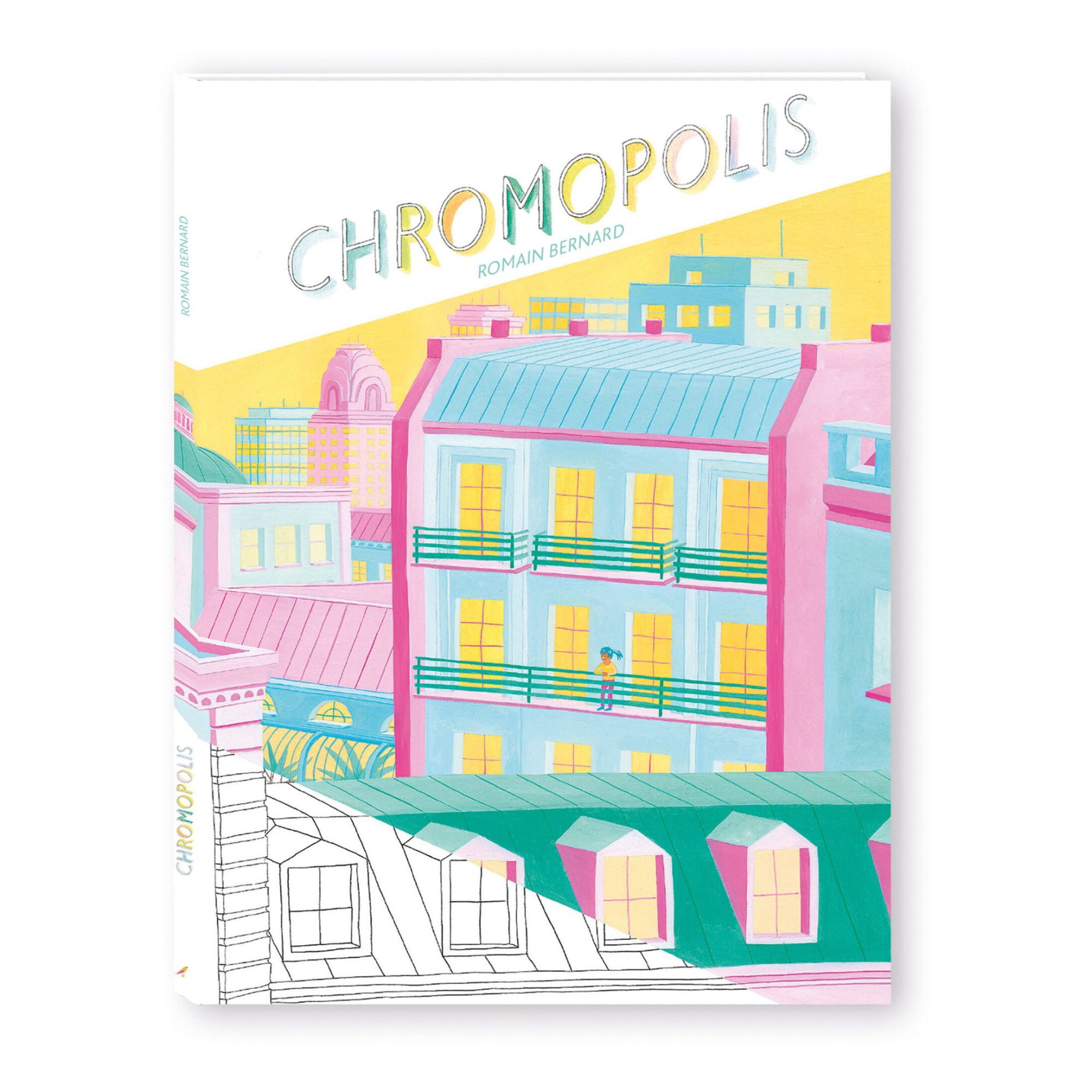 Maison Eliza - Livre Chromopolis - Romain Bernard - Multicolore