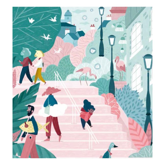 Libro Sur Le Chemin de L'Ecole - A.Loyer & Lili la baleine