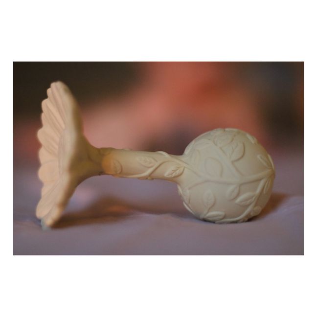Hochet de dentition Daisy | Jaune pâle