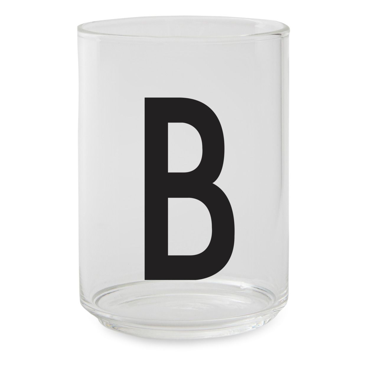 Design Letters - Verre en borosilicate - B - Transparent