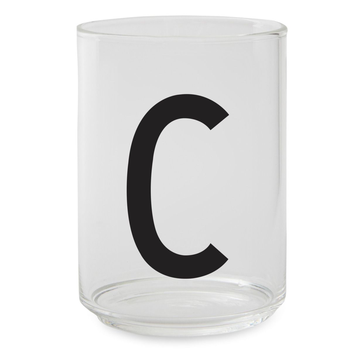 Design Letters - Verre en borosilicate - C - Transparent