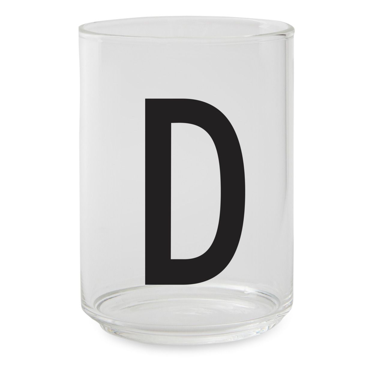 Design Letters - Verre en borosilicate - D - Transparent