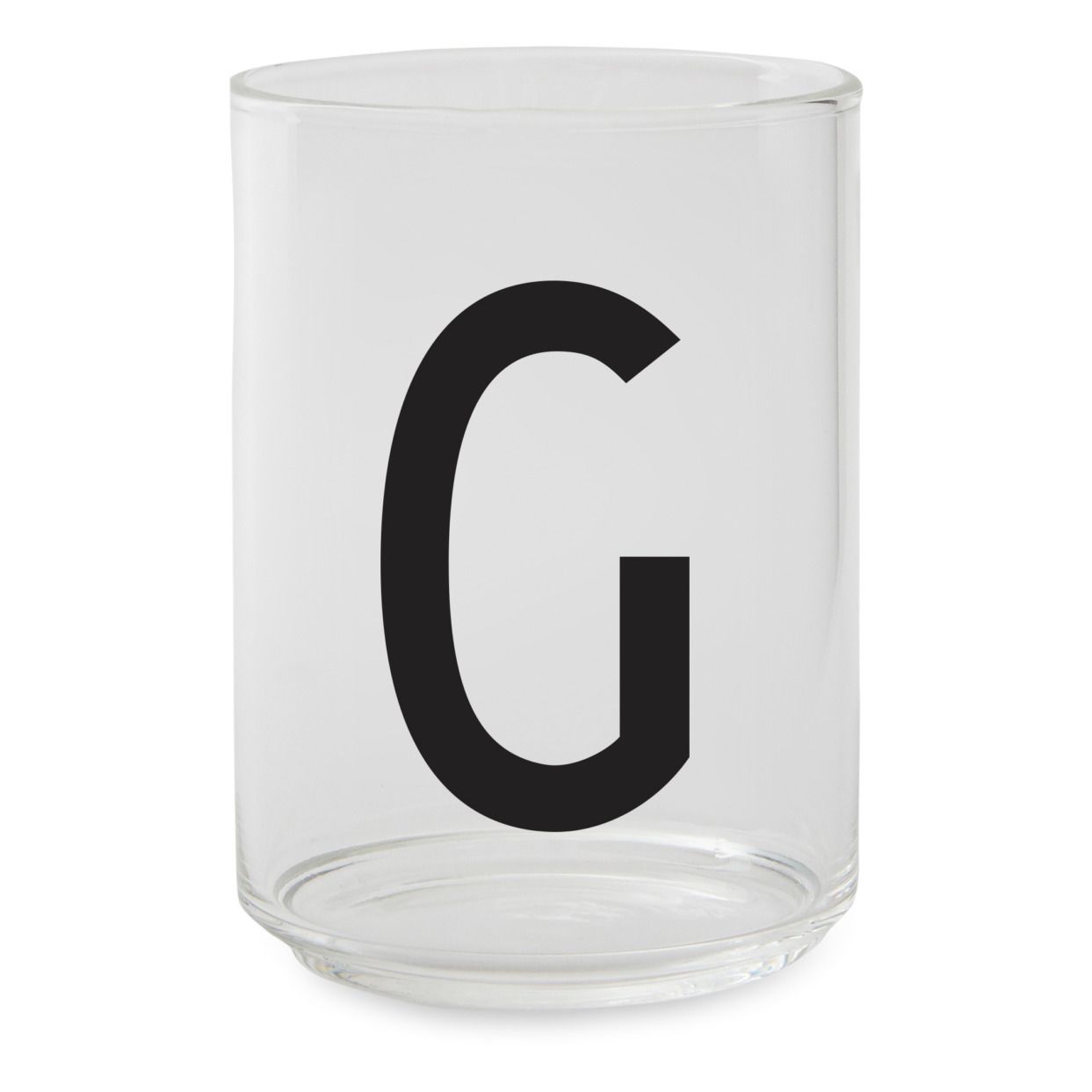 Design Letters - Verre en borosilicate - G - Transparent