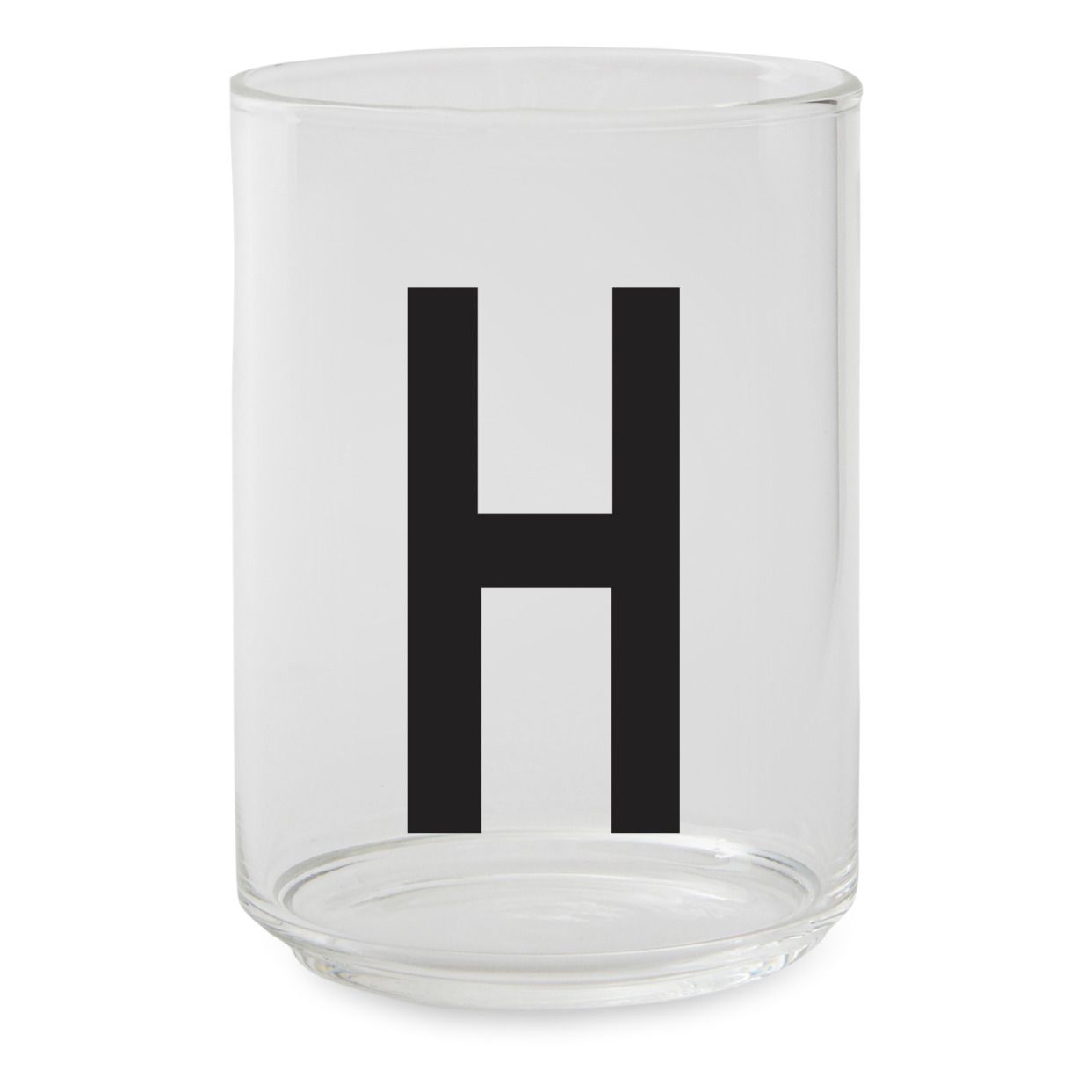 Design Letters - Verre en borosilicate - H - Transparent