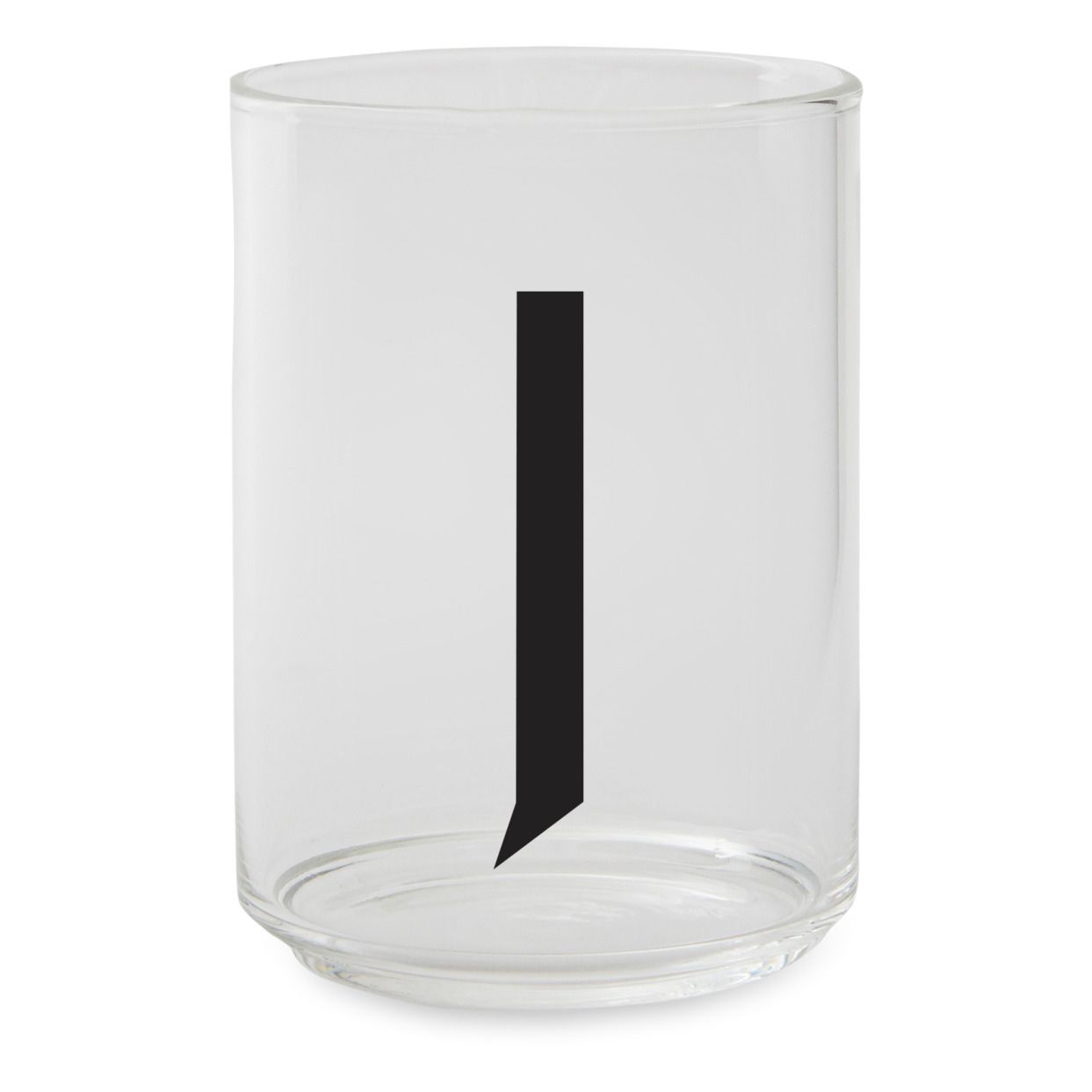 Design Letters - Verre en borosilicate - J - Transparent