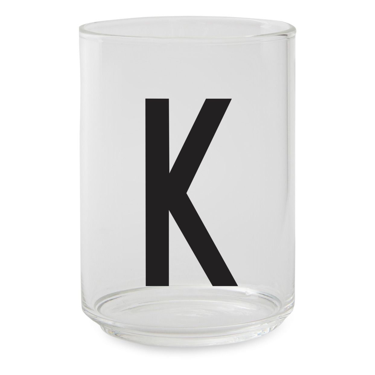 Design Letters - Verre en borosilicate - K - Transparent