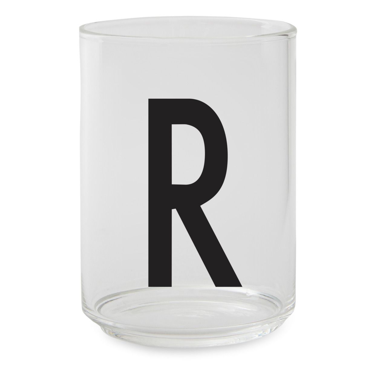 Design Letters - Verre en borosilicate - R - Transparent