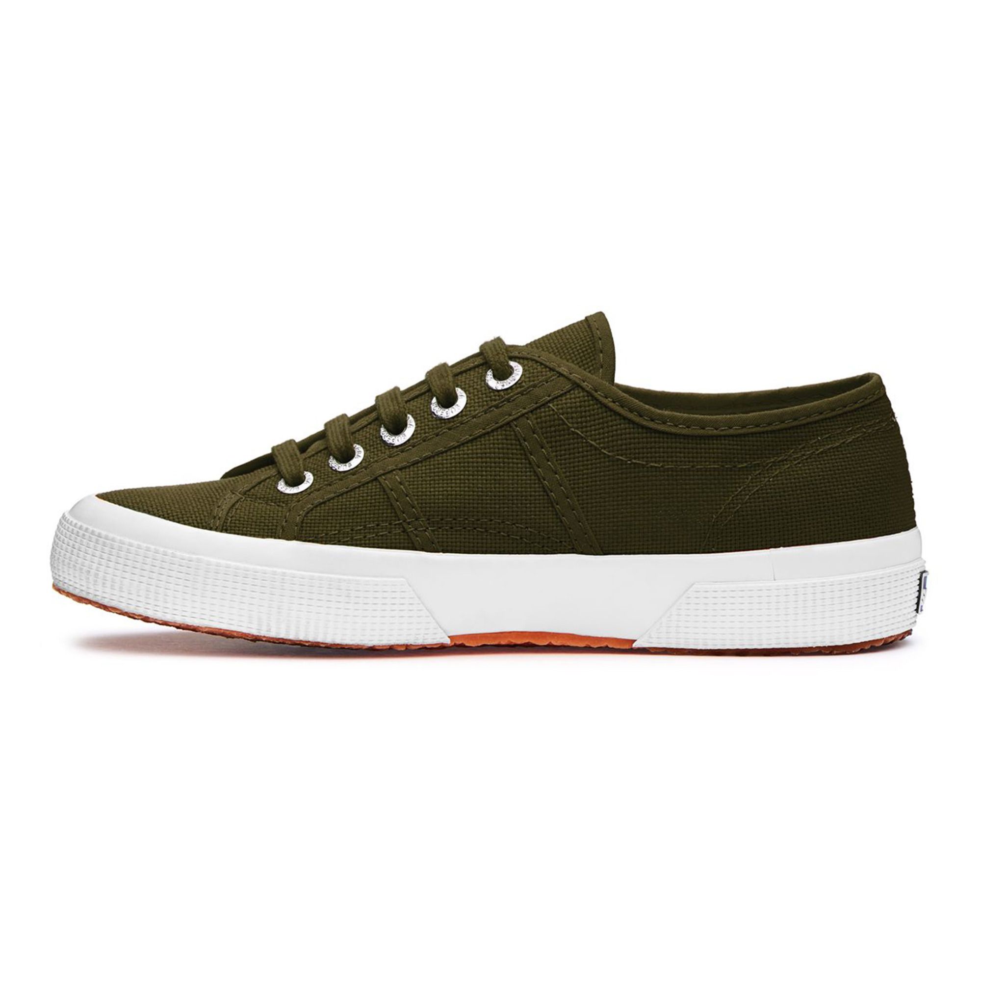 khaki superga trainers