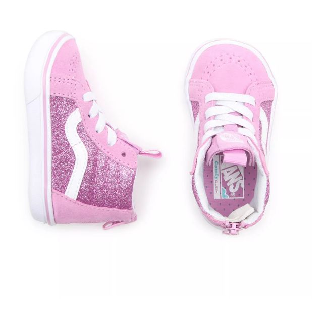 SK8-Hi Glitter Sneakers Pink