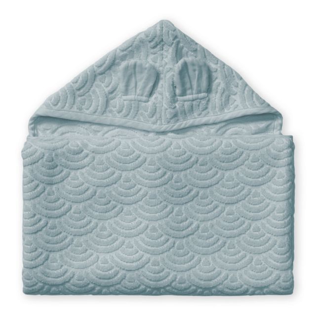 Asciugamano Lapin in cotone bio Blu