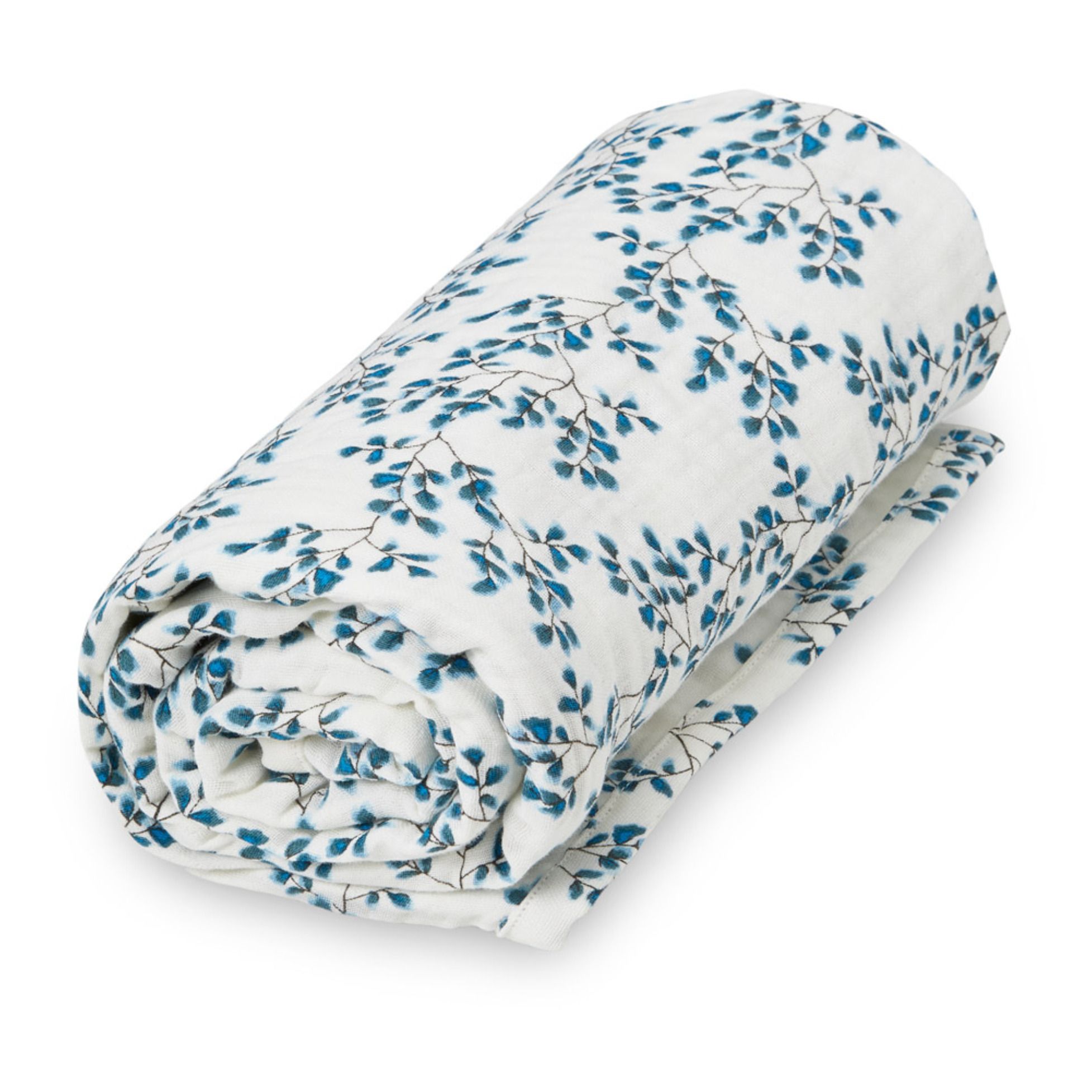 Cam Cam - Couverture légère Fiori en mousseline de coton - Multicolore