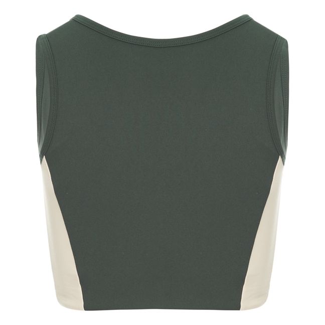 Transcend Crop Top  | Green