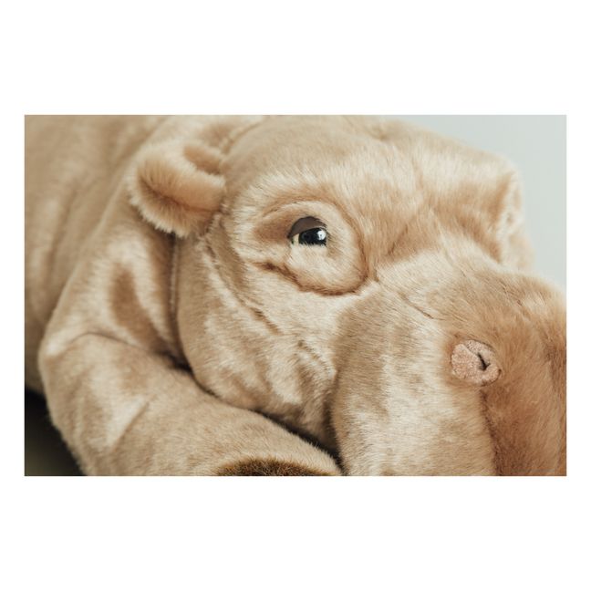 My Hippo Edgar Soft Toy | Dark grey