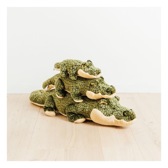 Plüschtier Mein Krokodil Balthazar | Dunkelgrün