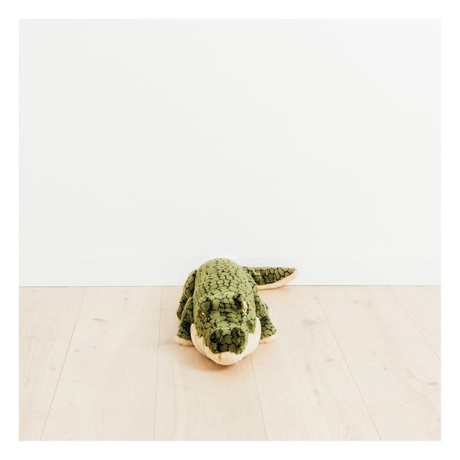Peluche Mon Crocodile Balthazar | Vert foncé
