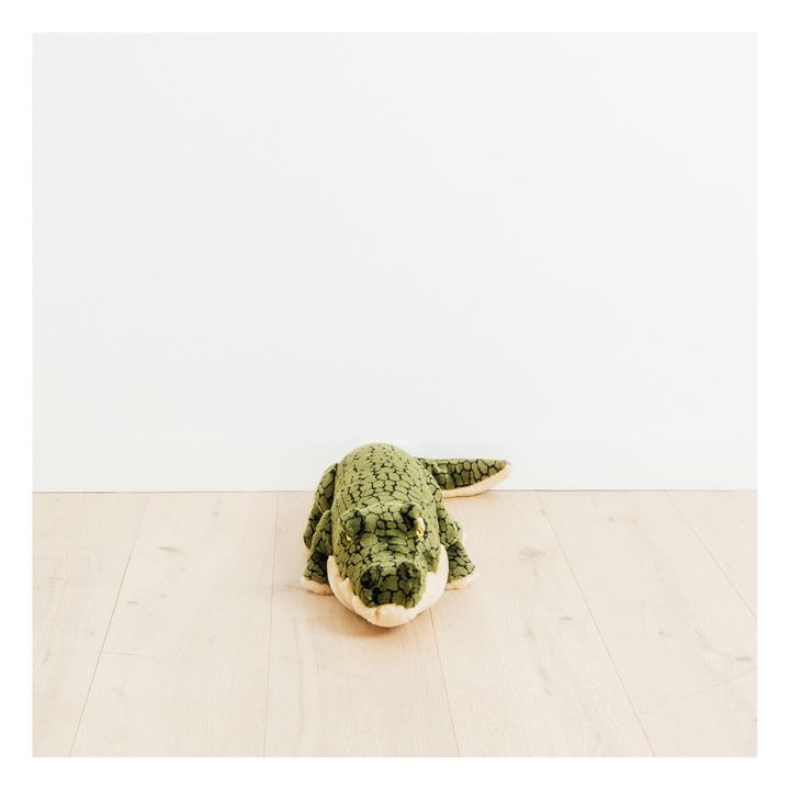 Peluche Mon Crocodile Balthazar | Vert foncé- Image produit n°4