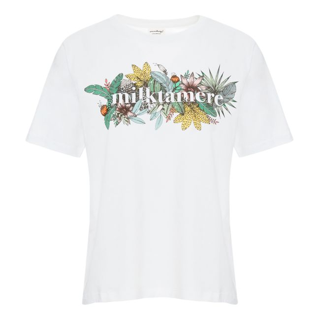 Camiseta de lactancia Milktamère | Blanco