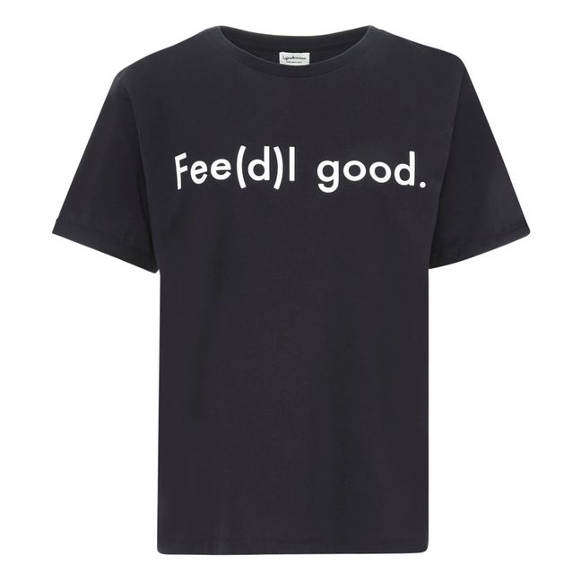 Feel Good Breastfeeding T-shirt | Black