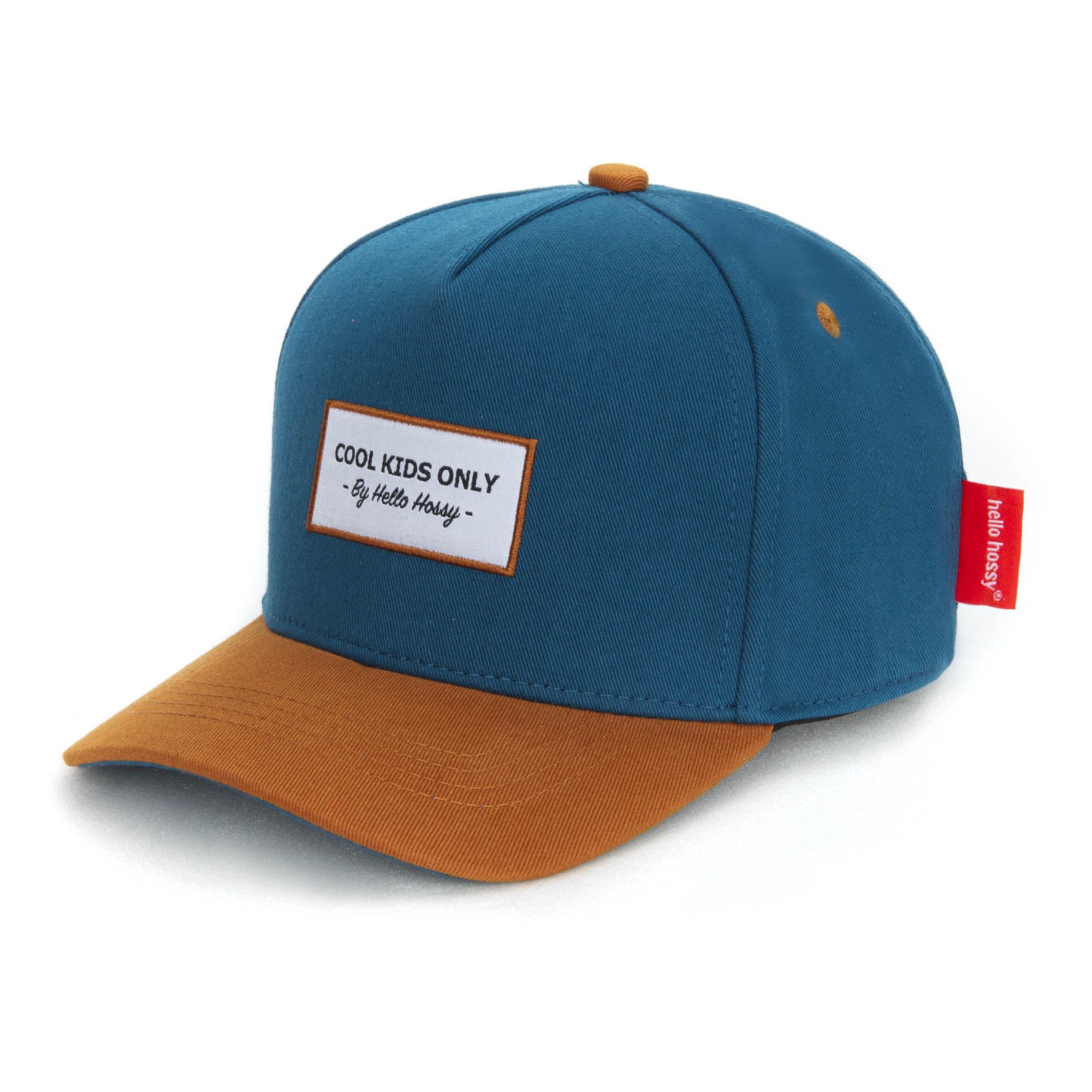 Hello Hossy - Casquette Coton Bio - Fille - Bleu