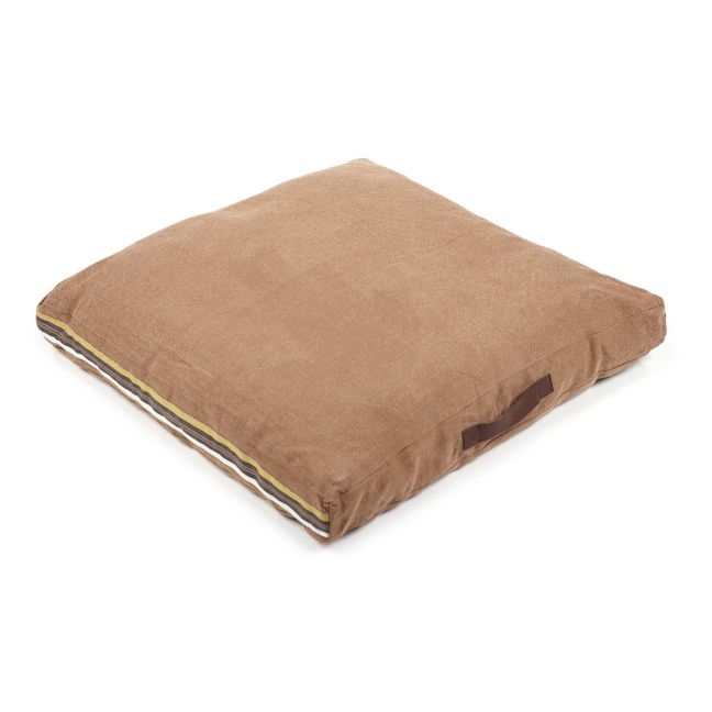 Leroy Floor Cushion - 70 x 70cm | Terracotta