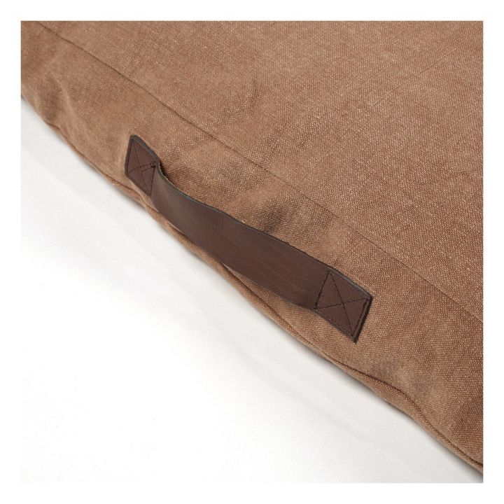 Leroy Floor Cushion - 70 x 70cm | Terracotta- Product image n°3