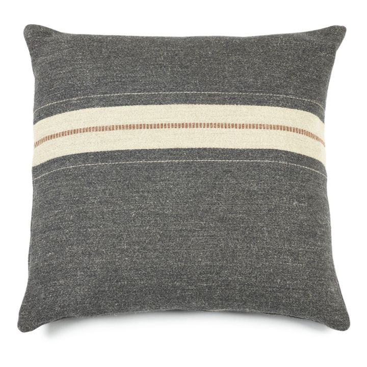 Luc Cushion Cover - 63 x 63cm | Grey- Product image n°0