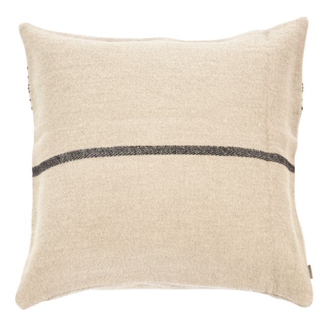 Fodera per cuscino, modello: Moroccan Stripe - 50x50 cm | Ecru