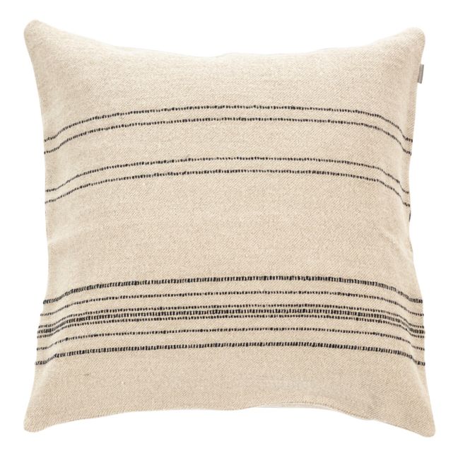 Moroccan Stripe Cushion Cover - 50 x 50cm | Ecru