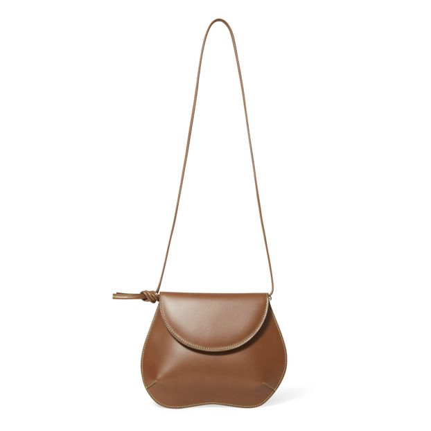 Little Liffner Brown Mini Pebble Bag for Women