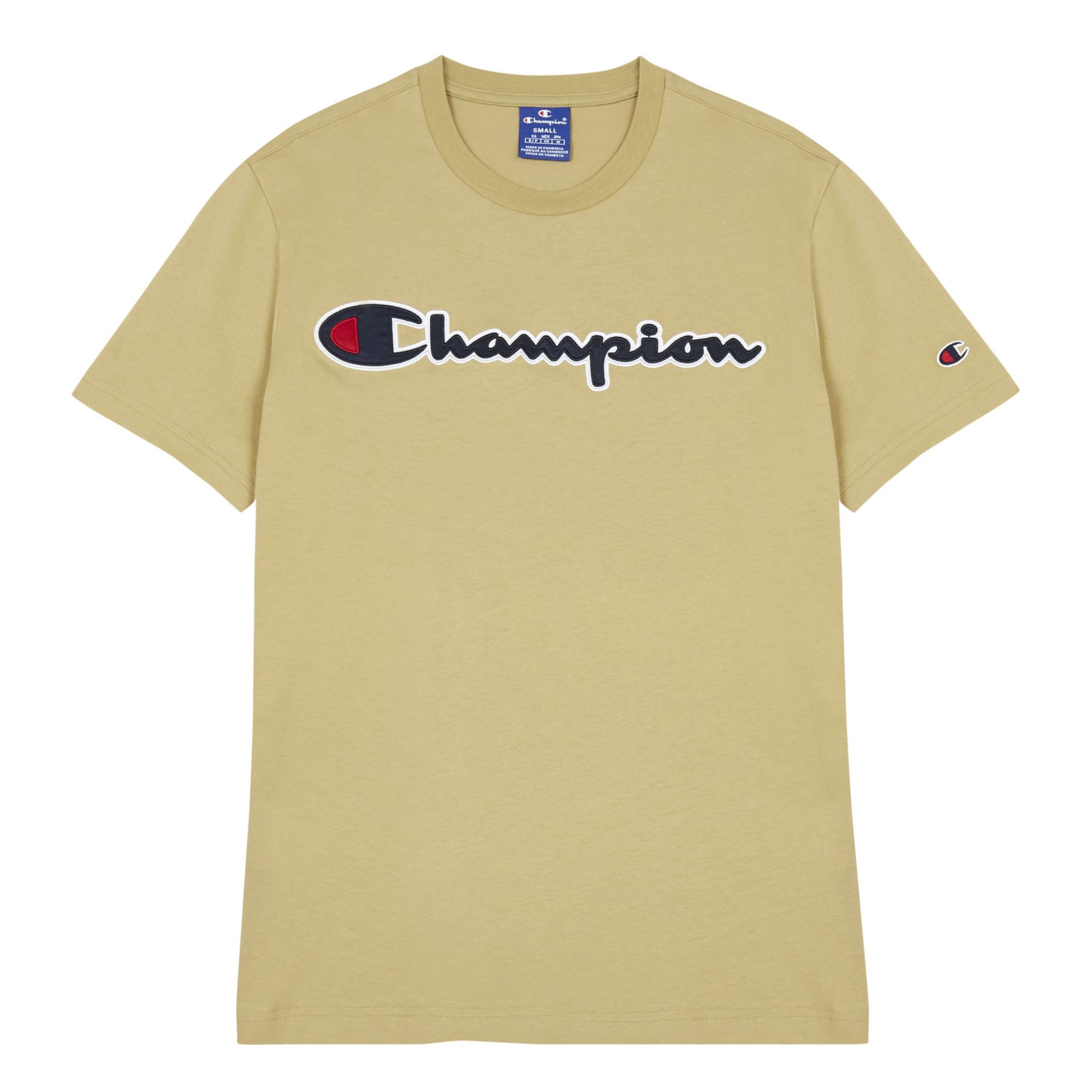 Champion - T-shirt Basic - Homme - Taupe