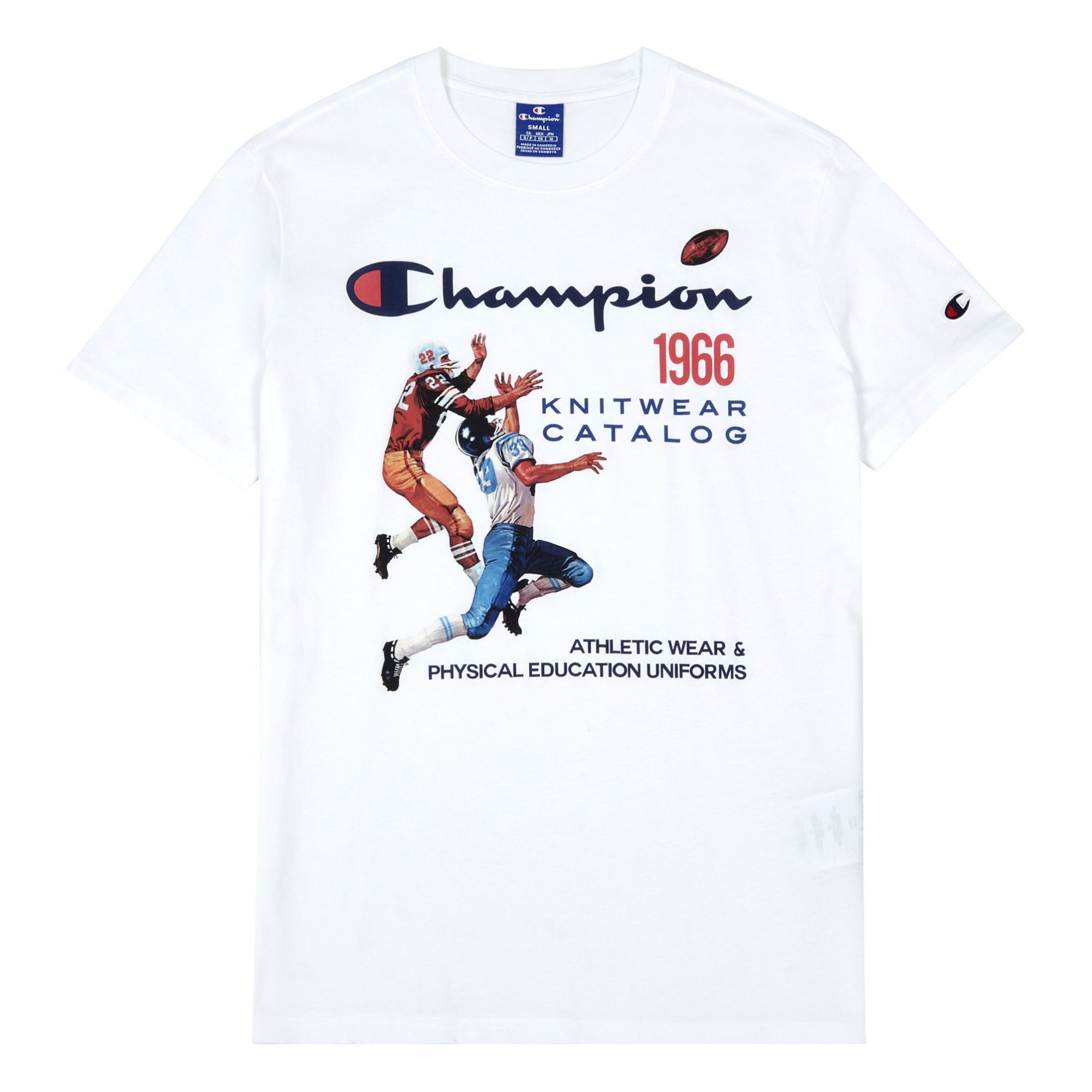 Champion - T-shirt 1966 - Homme - Blanc