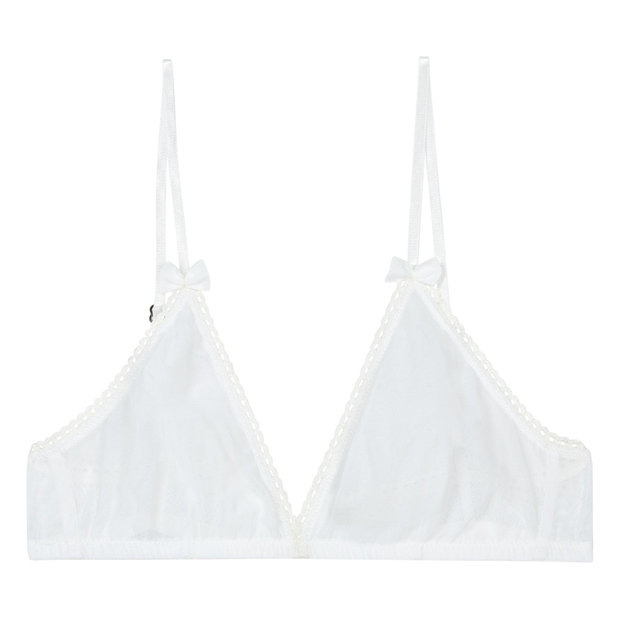 Momoni - Soutien-gorge Amethist Tulle - Femme - Ivoire