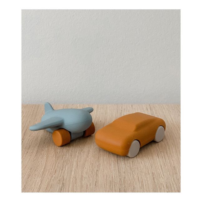 Kevin Silicone Plane and Car - Set of 2