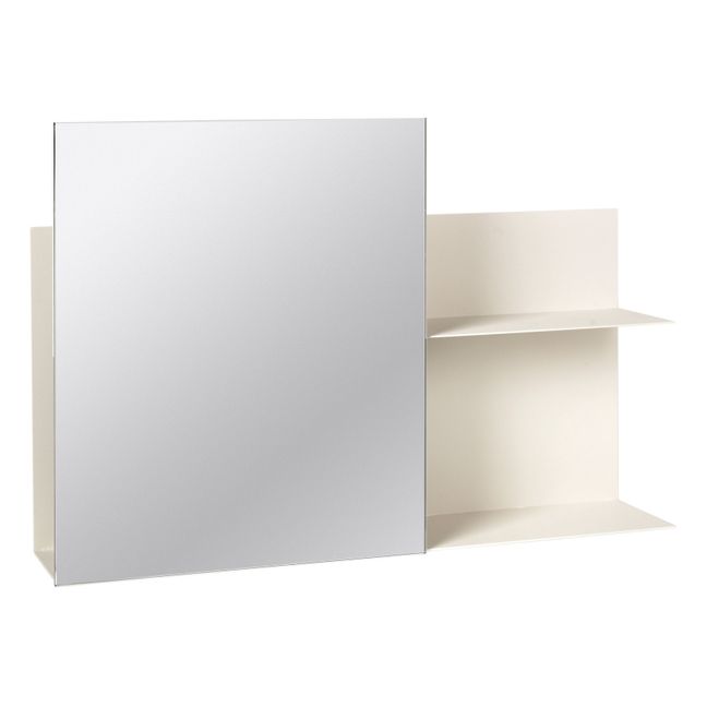 Mensola con specchio, modello: Svante Bianco