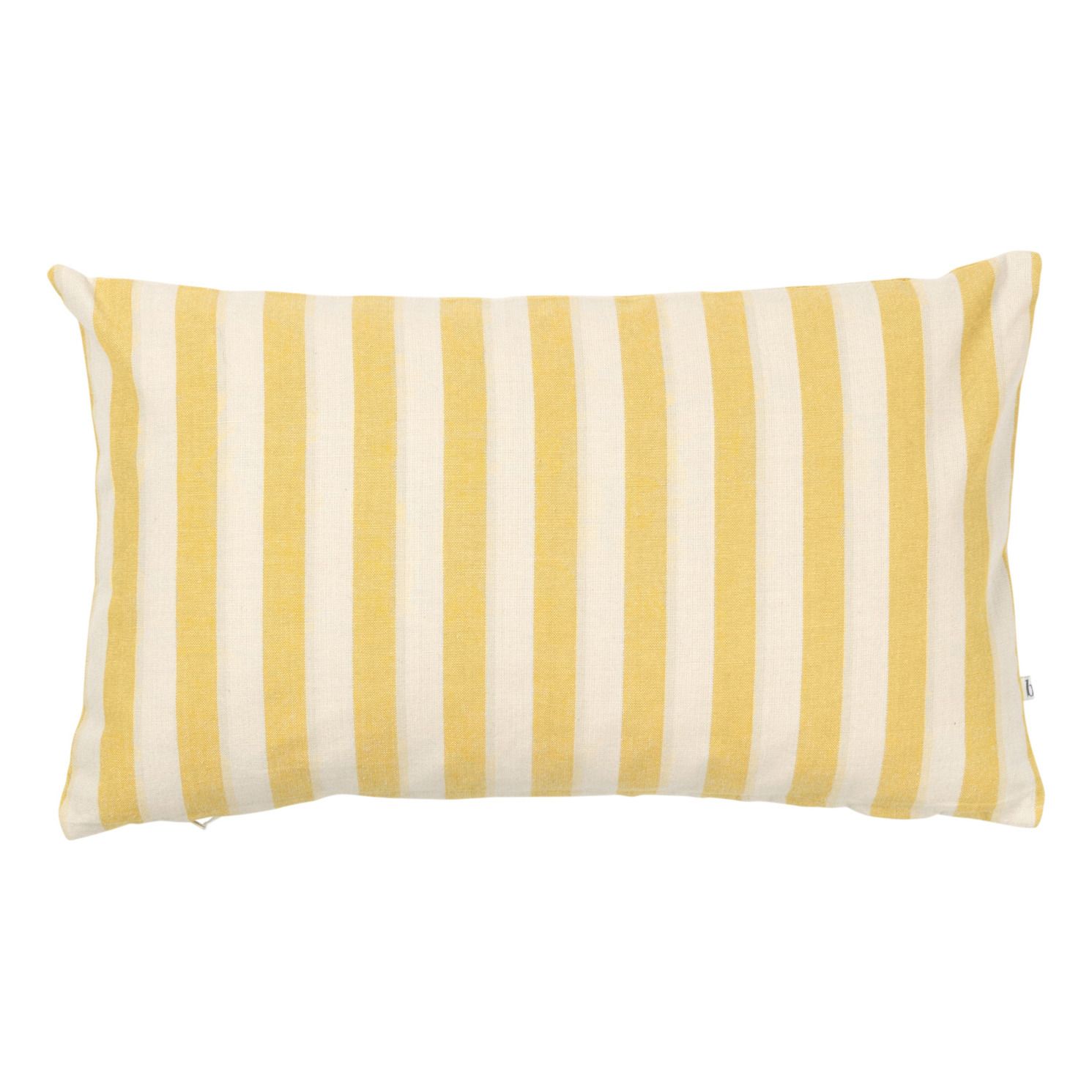 Broste Copenhagen - Housse de coussin Cleo - 30x50 cm - Jaune pâle