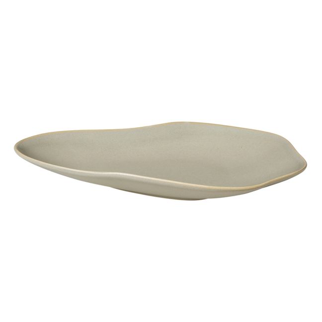 Limfjord Ceramic Dish | Light grey