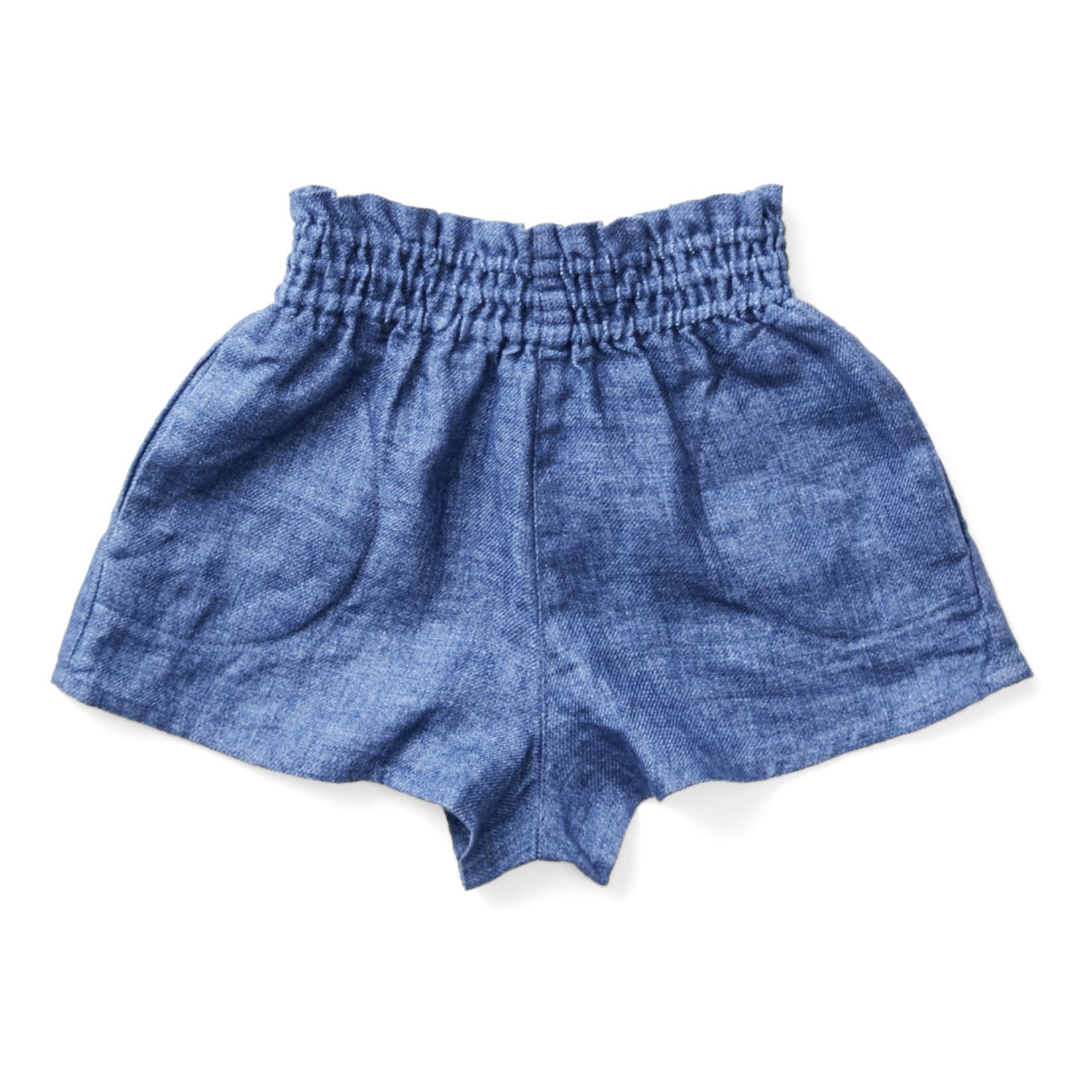 ブルー×レッド Soor ploom coco shorts 8Y シャンブレー ショート