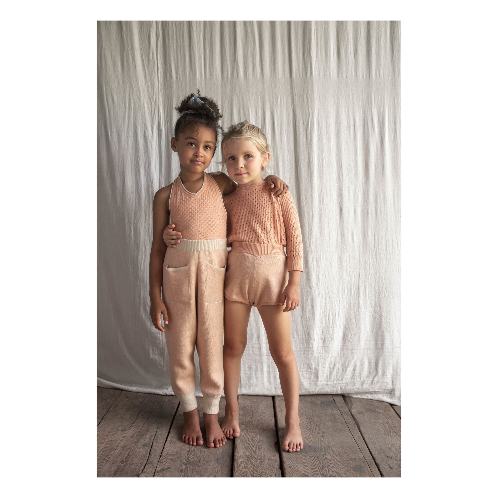 Soor Ploom - Lou Organic Cotton Jumper - Peach | Smallable