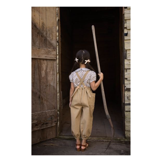 Soor Ploom - Opal Overalls - Nude beige | Smallable